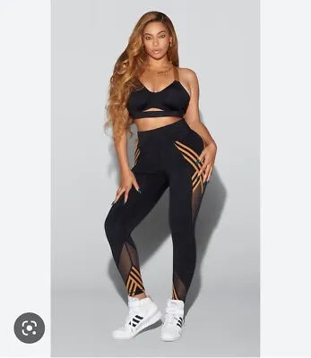 $109.77 • Buy Adidas X Ivy Park Leggings. Black & Gold Ladies Size 3XL (28/30) Come Up Smaller