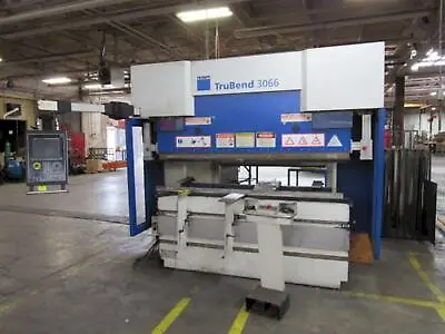 70 TON X 80  TRUMPF TRUBEND 3066 CNC HYDRAULIC PRESS BRAKE • $59500