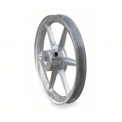 $24.99 • Buy Congress V-Belt Pulley Fixed Bore Zinc 1 Groove 8” IN Dia 4L/A Belt CA0800X075KW