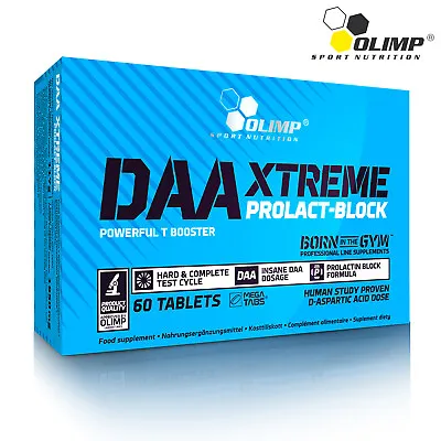 DAA XTREME Testosterone Booster - Prolactin & Estrogen Blocker - Muscle Builder • $29.49