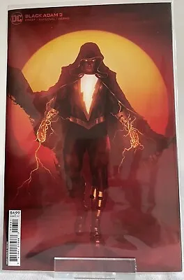 Black Adam #3 Cover E Rahzzah Minimal Variant DC Comics October 2022 • £4.25