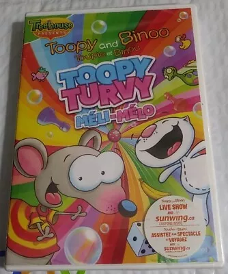 Toopy & Binoo: Toopy Turvy (Bilingual) Meli Melo DVD NEW SEALED Treehouse RG1 • $14.99