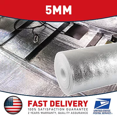 120 X40  Single EPE Foam Reflective Heat Vapor Radiant Barrier Insulation Mat • $25.99