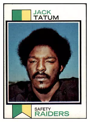 1973 Topps #288 Jack Tatum Raiders Ex 460150 (kycards) • $12