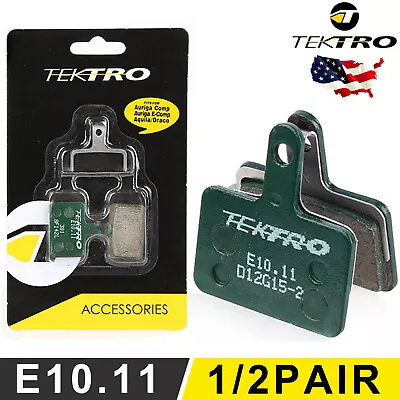 Tektro E10.11 MTB Metal Ceramic Disc Brake Pads Auriga/Draco/Orion 1 Or 2 Pair • $10.28