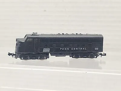 Trix N Scale F7 Penn Central Diesel Locomotive #510 Asis Read Desc Tested  Runs  • $24.95