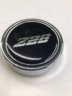 Camaro Z28 80-81 N90 Center Hub Cap Chrome/Black 2.5  2 1/2  • $14.95