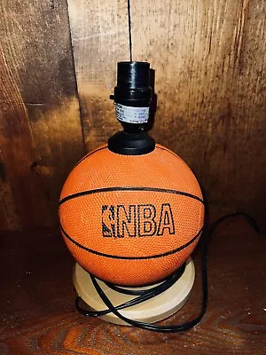 Vintage Spalding NBA Mini Basketball Lamp/ Without Shade • $9.99