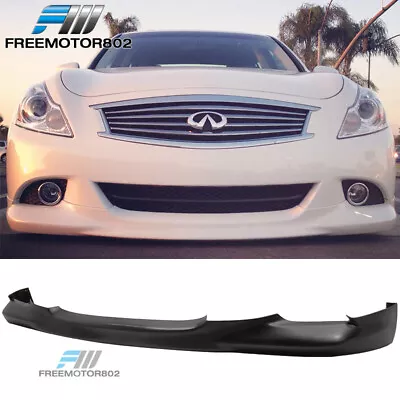 Fits 10-13 Infiniti G37 Sedan PU OE Style Front Bumper Lip Spoiler • $109.99