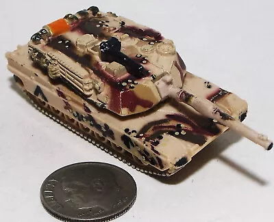 Small Micro Machine M-1 Abrams Tank In Chocolate-Chip Desert Camouflage # 2 • $15