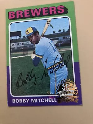 2024 Topps Heritage Bobby Mitchell Box Topper 1975 Original #468 • $3