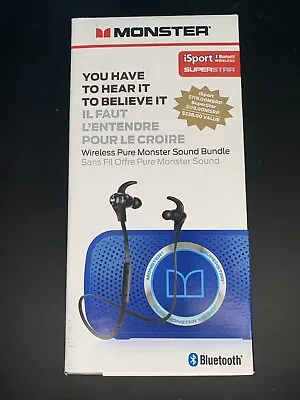 Monster ISport Wireless Headphones Superstar Speaker Bundle • $129.99