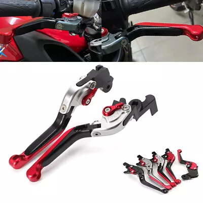 Adjustable Folding Brake Clutch Levers For MV Agusta Brutale 675 800/RR Dragster • $28.57