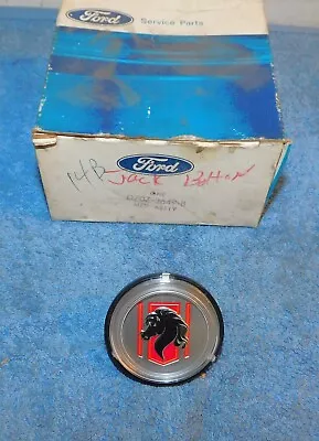 1977 1978 Mustang II Cobra Maverick NOS STEERING WHEEL CENTER EMBLEM MEDALLION • $79