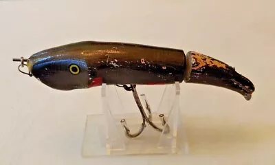 AUTHENTIC WOODEN C.C. Roberts Mudpuppy From The 1950s; Original Hooking System • $69.99