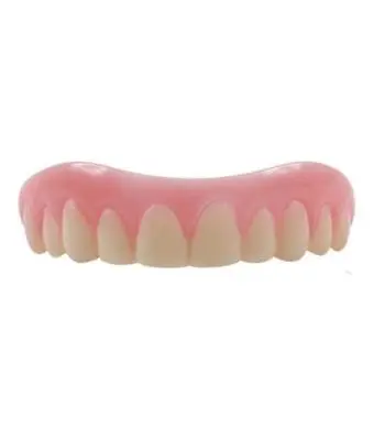 Instant Smile Teeth LARGE Top Veneers W FREE USA HAT PIN Cosmetic Photo Perfect • $14.30