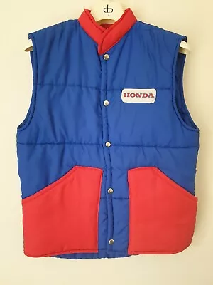 Honda Racing Team Rare Vintage 90s Gilet Size M • £59.99