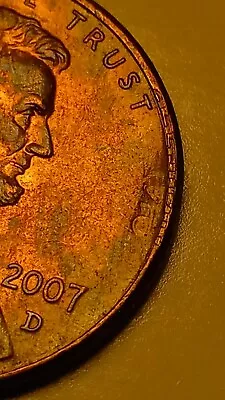  2007 Lincoln Memorial - Discovery Coin Mule - Die Clash Error Obverse • $900