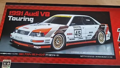Tamiya Audi V8 Touring  1991 Body Shell & Decals Stickers  Diebels 1/10 Tt01e  • £36.99