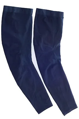 Rapha EF Education First Pro Team Shadow Leg Warmers Men LARGE Navy Road Bike • $59.95