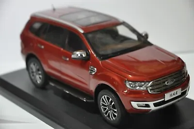 $120 • Buy Ford Everest 2019 Car Model In Scale 1:18 Red