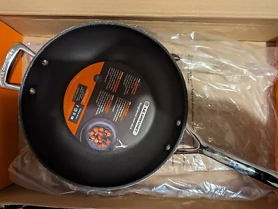 Le Creuset Toughened Non Stick Deep Frying Pan Black 30cm (RRP £175) • £79.95