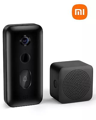$139 • Buy Xiaomi Smart Doorbell 3 2K Wireless Video Doorbell Camera With Chime WIFI APP AU