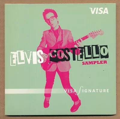 Elvis Costello - Visa Signature RARE Promotional CD Sampler '07 • $20