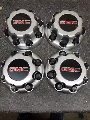 4pcs. GMC Sierra Yukon VAN 1500 2500 3500 16  Wheel Center Caps Hub 8 Lug CAPS • $56.39