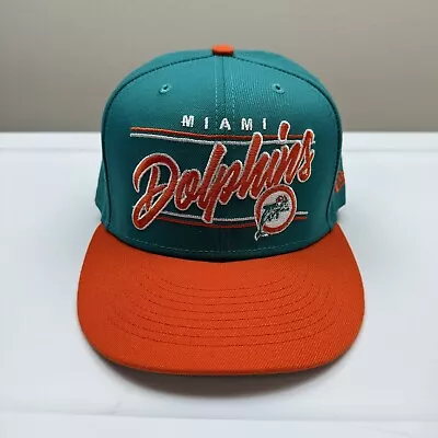 New Era 9Fifty Miami Dolphins NFL Football Snapback Hat • $28.88