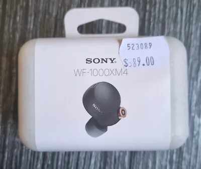 $329.95 • Buy SONY WF-1000XM4 Truly Wireless Noise Cancelling In-Ear Earphones (Black) NEW