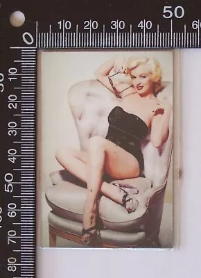 Marilyn Monroe Seven Year Itch White Dress Fan Souvenir Vinyl Fridge Magnet • $6