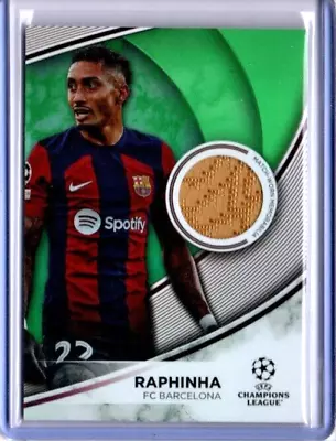 2023-24 Topps Uefa Club Competitions Raphinha Match-worn Relic # 159/199 • $19.95