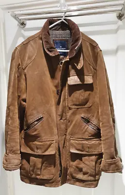 Marks And Spencer Leather Jacket Size M • £40