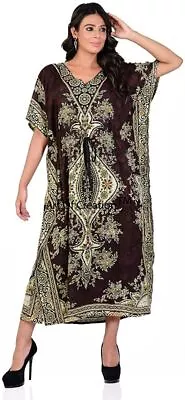 Ladies Long Kaftans Kimono Maxi Style Dresses Women In Regular To Plus Size • $20.06