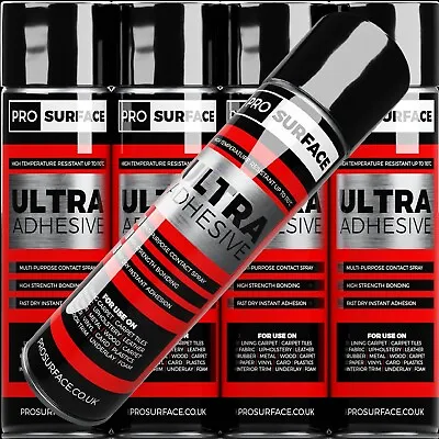 500ml Heavy Duty Spray Adhesive Glue Diy Foam Carpet Tile Craft Fabric Packaging • £115.23