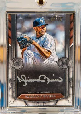 2022 Topps Museum Collection Mariano Rivera Silver Framed Auto Autograph /15 • $249.99