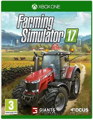 Farming Simulator 17 Xbox One EXCELLENT Condition FAST Dispatch • $51.61