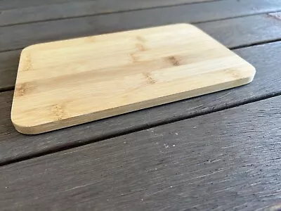 IKEA BRONSSOPP Natural Bamboo Sandwich Serving Tray Plate Board 23 X 15 X 1cm • $9.95