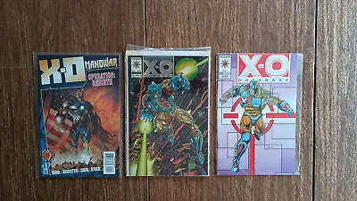 X-O Manowar #0 Chromium X-O Database #1 Operation: Rebirth #1 (Valiant1993) • $74.98