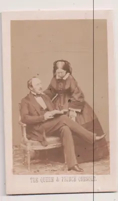 Vintage CDV Queen Victoria & Prince Albert Of Great Britain  By Mayall • $39.99