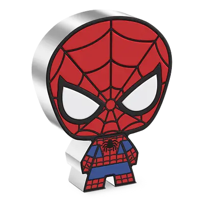 Marvel – Spider-Man 1oz Pure Silver Chibi Coin - NZ Mint • $99