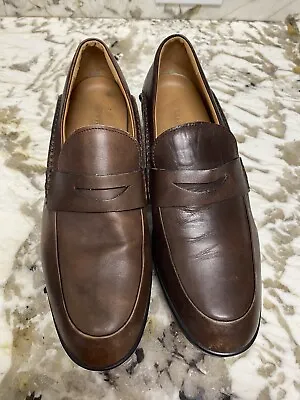 MBT Mens Brown Loafer Size 11-11.5 Preowned • $100