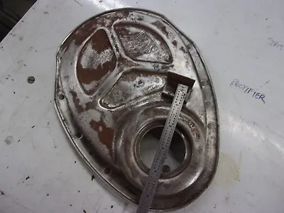 GM Small Block Chevy Timing Cover 6 Inch Balancer AO Pointer Early 60's • $190