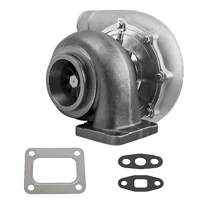 T4 T76 T04Z Turbo .96 .80 A/R Oil Cold Turbocharger UP To 500HP For V6 V8 Cars • $234.15