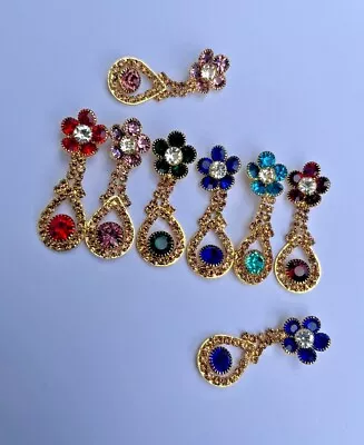 £2.95 • Buy (gsp)  New Flower Tassel Type Designer Buttons Sewing  Craft Haberdashery