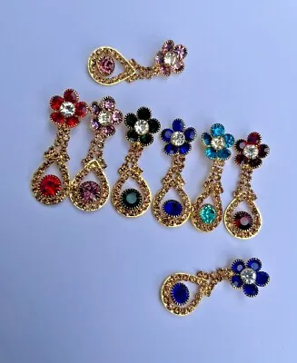 (gsp)  New Flower Tassel Type Designer Buttons Sewing  Craft Haberdashery • £2.95
