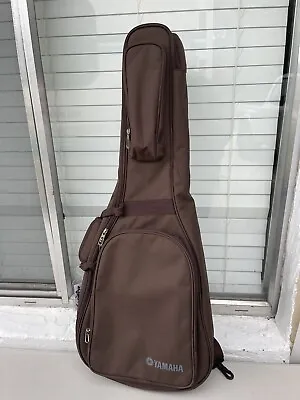 Yamaha Acoustic Guitar JR-1 JR-2 Padded Gig Bag Soft Case Brown Nylon Backpack • $54.99