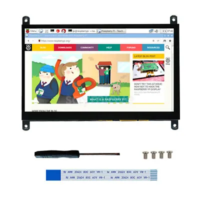 7 Inch TFT Capacitive Touch Screen 800x480 DSI Connector For Raspberry Pi 4 3B+ • $48