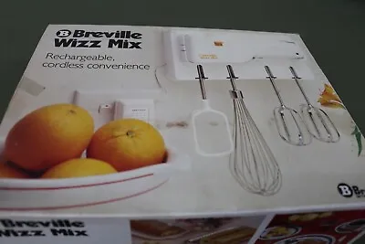 NEW BREVILLE Wizz Mix Rechargeable Cordless Mixer • $35
